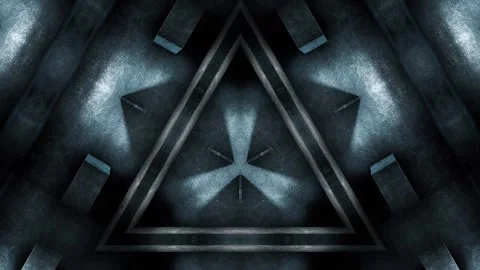 Stone Maze Pattern in Motion Stock Footage 265869535