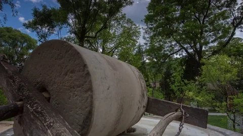 Stone mill Stock Footage 84001001