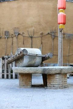 Stone mill Stock Photos
