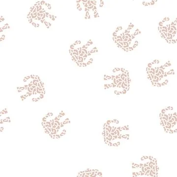 Stone monster glyph seamless pattern Stockillustratie