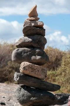 Stone monument Stock Photos
