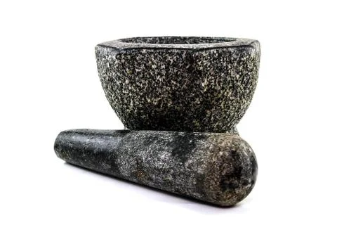 Stone mortar Stock Photos