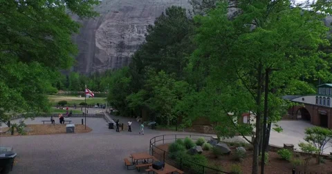 Stone Mountain Aerial 4 Vídeos de archivo 54084053