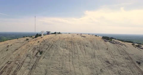 Stone Mountain Aerial 5 Vídeos de archivo 54084085