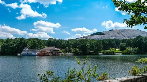 Stone Mountain Park  GA Vídeos de archivo 56089922