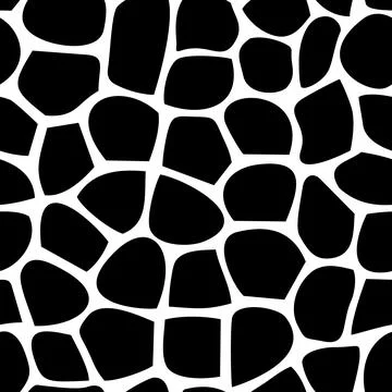 Stone or Animal fur pattern. Seamless vector. Stock Illustration