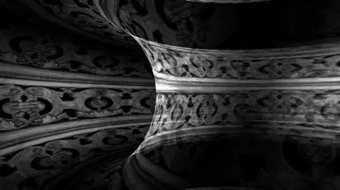 Stone Ornament Motion Mapping 動画素材 24728544