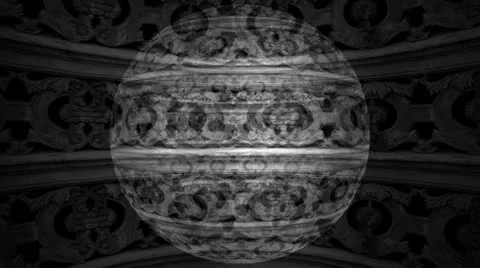 Stone Ornament Motion Mapping Stockbeeldmateriaal 24728551