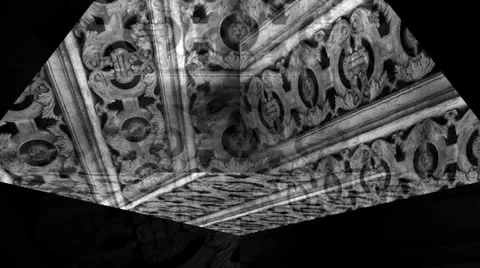 Stone Ornament Motion Mapping 動画素材 24728614