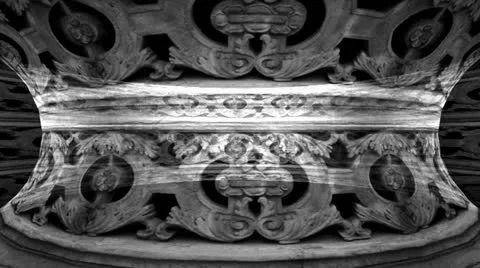 Stone Ornament Motion Mapping 動画素材 24728623