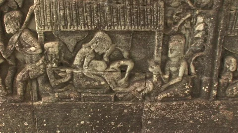 Stone panel Stock Footage 522869