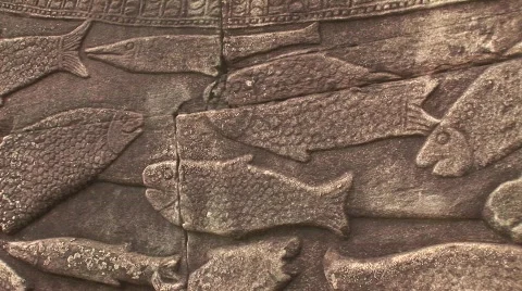 Stone panel Vídeo Stock 522877