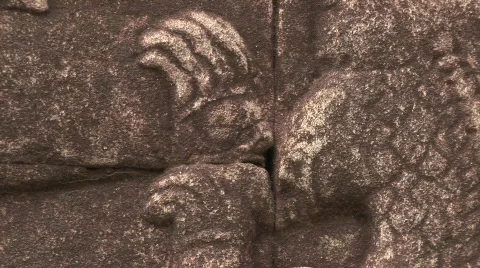 Stone panel Stock Footage 522886