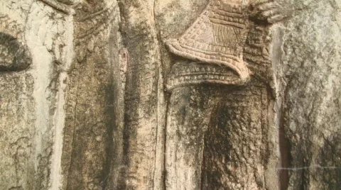 Stone panel Stock Footage 529131