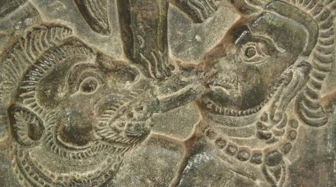 Stone panel Vídeo Stock 529371