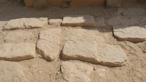 Stone Path to The City Stock Footage 127959419