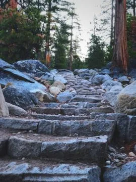 Stone Path 스톡 사진