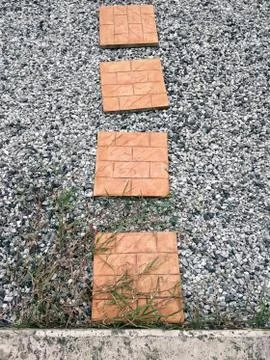 Stone path way Stock Photos