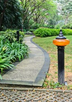 Stone pathway Stock Photos