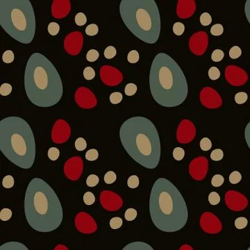 Stone pathway seamless pattern Stock Illustration