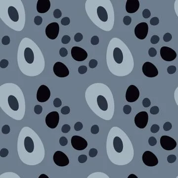 Stone pathway seamless pattern Stock Illustration