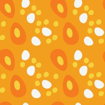 Stone pathway seamless pattern Stock Illustration