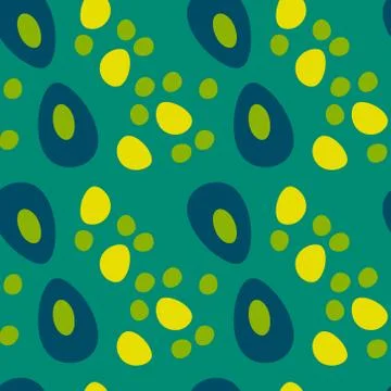 Stone pathway seamless pattern Stock Illustration