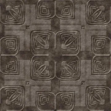 Stone pattern generated seamless texture Stock Illustration