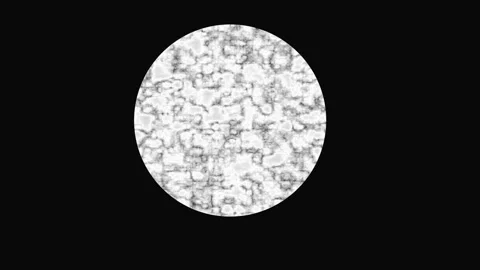 Stone pattern overlay animation. Seamless oval marble texture with grey and.. Stock Footage 321456142