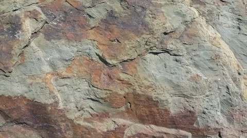 Stone patterns on large rocks background... | Stock Video | Pond5