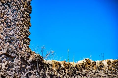 Stone pavement, abstract background Stock Photos