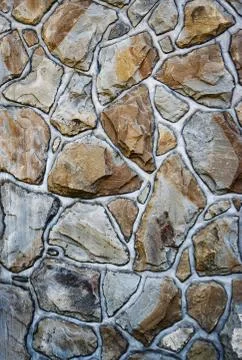 Stone pavement mosaic Stock Photos