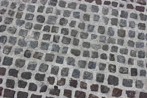 Stone pavement pattern Stock Photos