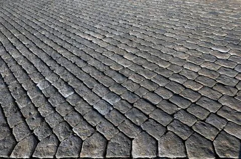 Stone pavement. Stock Photos