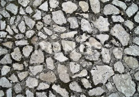 Stone pavement texture Stock Photos