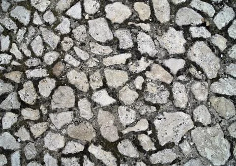 Stone pavement texture Stock Photos