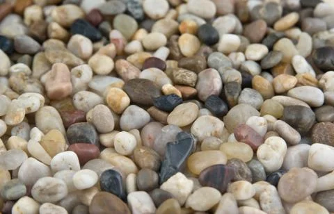 Stone pebble background Stock Photos