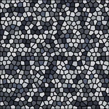 Stone pebble texture mosaic vector background wallpaper Stock Illustration