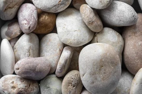 Stone pebbles texture background Stock Photos