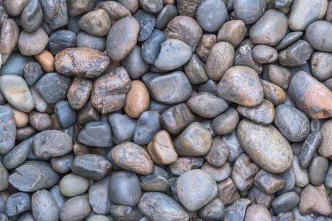 Stone pebbles texture or stone pebbles background for design. Foto stock