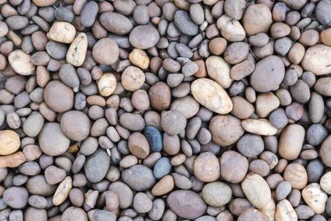 Stone pebbles texture or stone pebbles background for design. Fotos de archivo