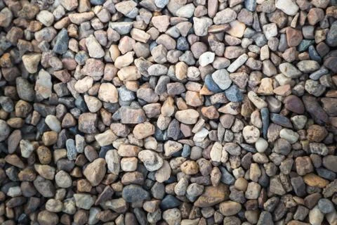 Stone pebbles texture or stone pebbles background for design. Foto stock