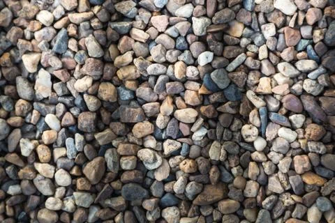 Stone pebbles texture or stone pebbles background for design. Foto stock