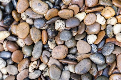 Stone pebbles texture or stone pebbles background for design. Stockfoto's