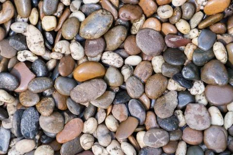 Stone pebbles texture or stone pebbles background for design. 写真素材