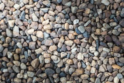Stone pebbles texture or stone pebbles background for design. Foto stock
