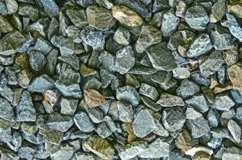 Stone pebbles texture or stone pebbles background. Stock Photos