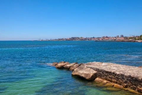 Stone pier Stock Photos