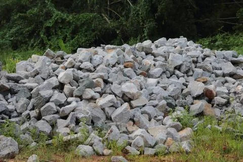 Stone pile. Stock Photos