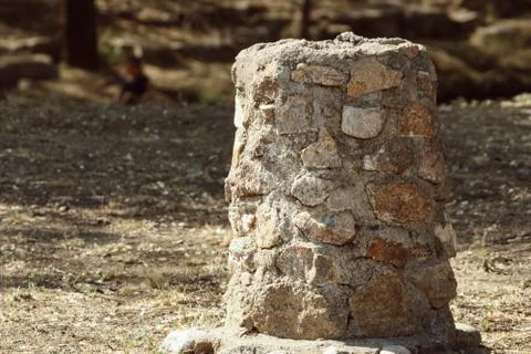 Stone pillar Stock Photos